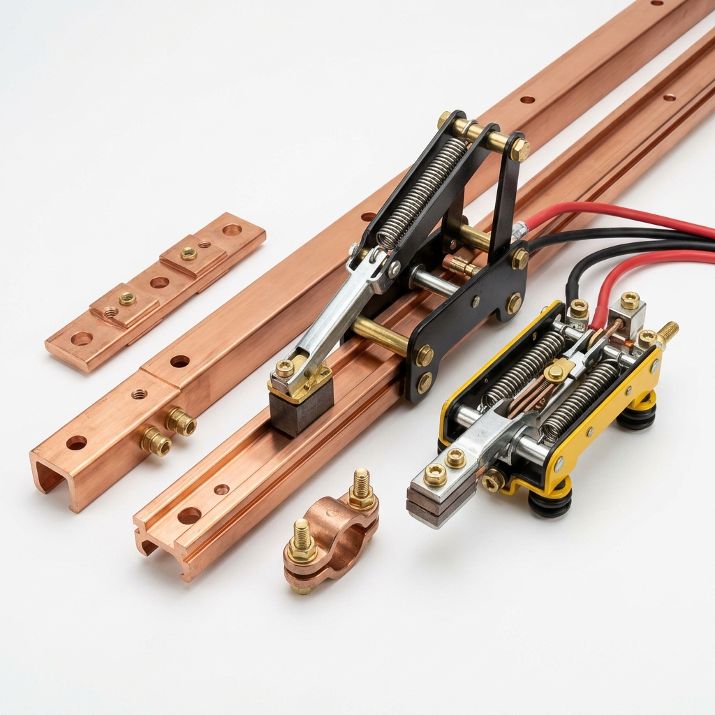 Crane Copper Bus Bars & Collectors