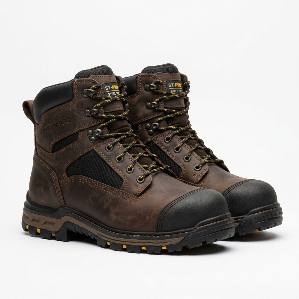 Steel Toe Safety Shoes