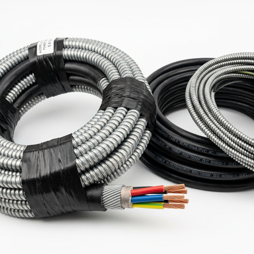 Armored Power Cables & Wires